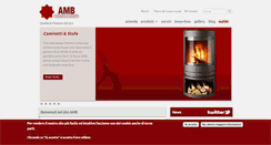 Desktop Screenshot of ambceramiche.com