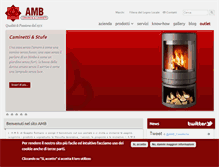 Tablet Screenshot of ambceramiche.com